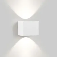 delta light -   montage externe tiga blanc / blanc  métal
